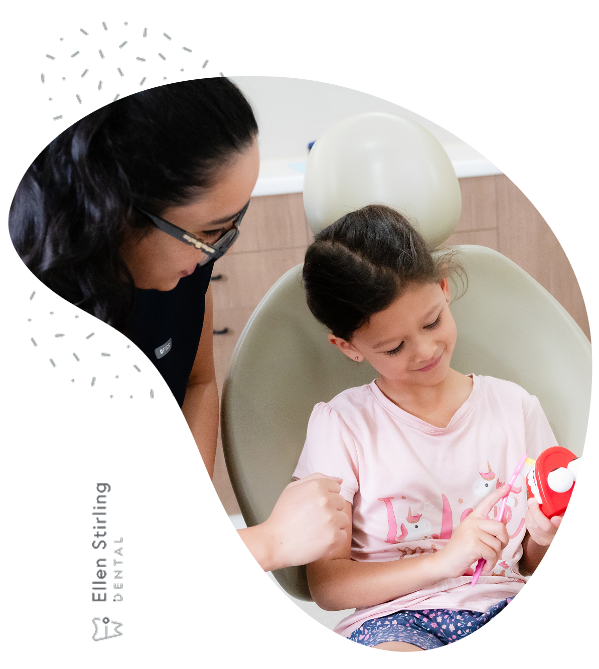 children dentist top section